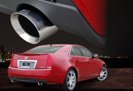 thumbnail image 2 of TSC Painted E&G Style Rear Spoiler For 2008-2013 Cadillac CTS Sedan – Made In USA 2 of 5