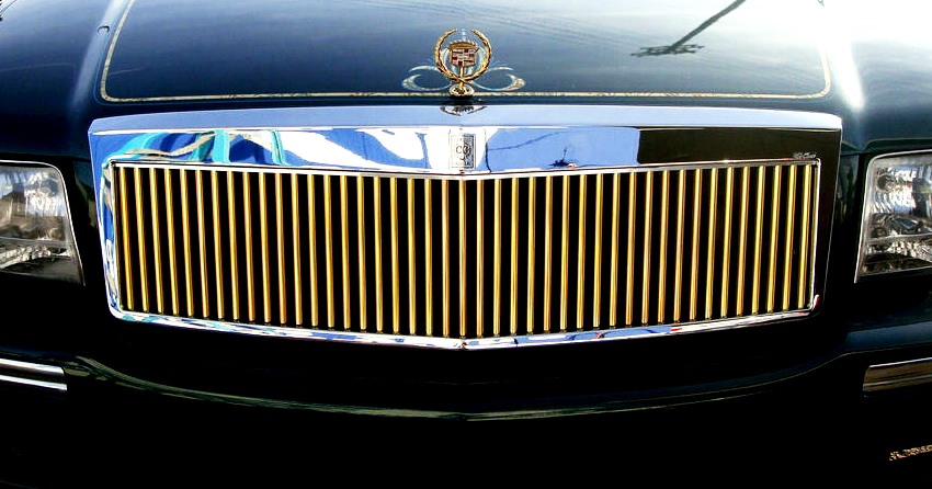 WBR Auto Parts OLD SCHOOL grilles for Cadillac Gold or Silver - E&G