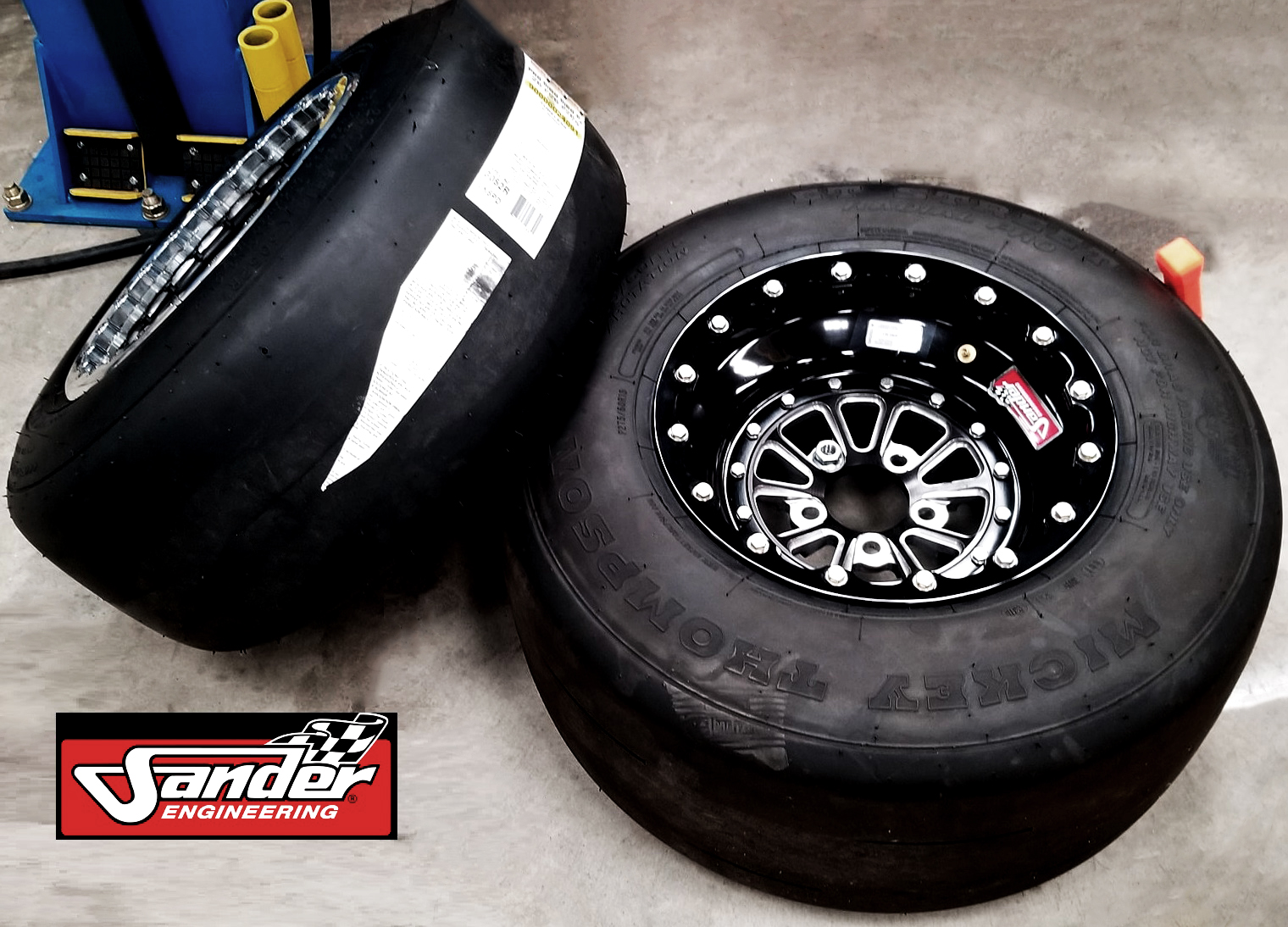 Sander Engineering SFI Aluminum Drag Racing Wheels